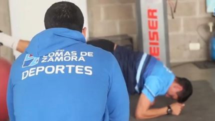 En el Centro de Alto Rendimiento de Lomas.