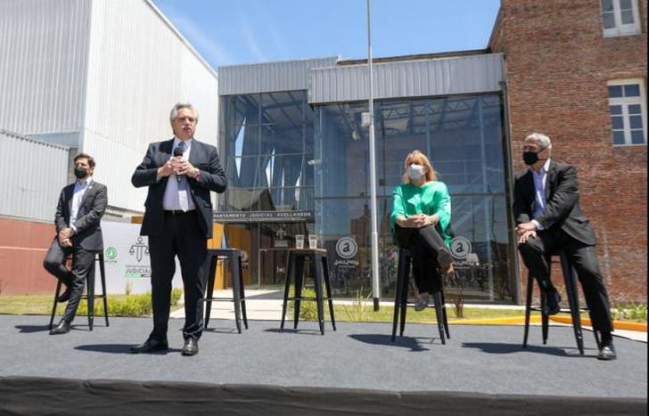 Alberto Fernández, optimista con la vacuna rusa.