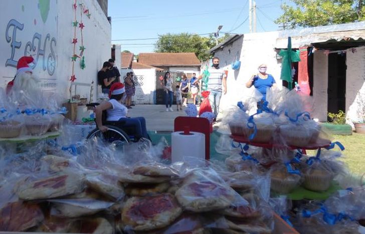 Todas las actividades se realizan en el patio del espacio.
