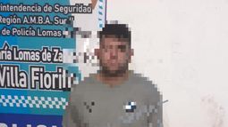 Uno de los detenidos.