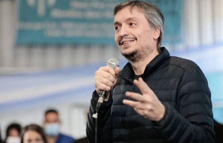 Máximo Kirchner habló en medio de las negociaciones.