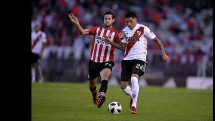 river festejo en su casa y se afianza en zona de sudamericana