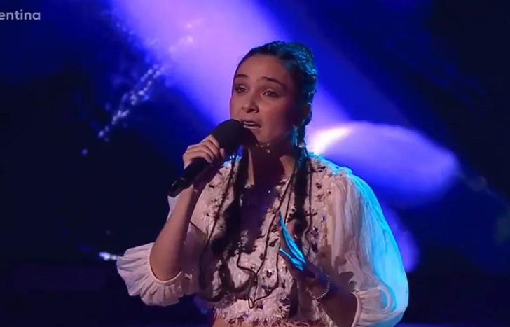 Clara Tapia, en La Voz Tapia.