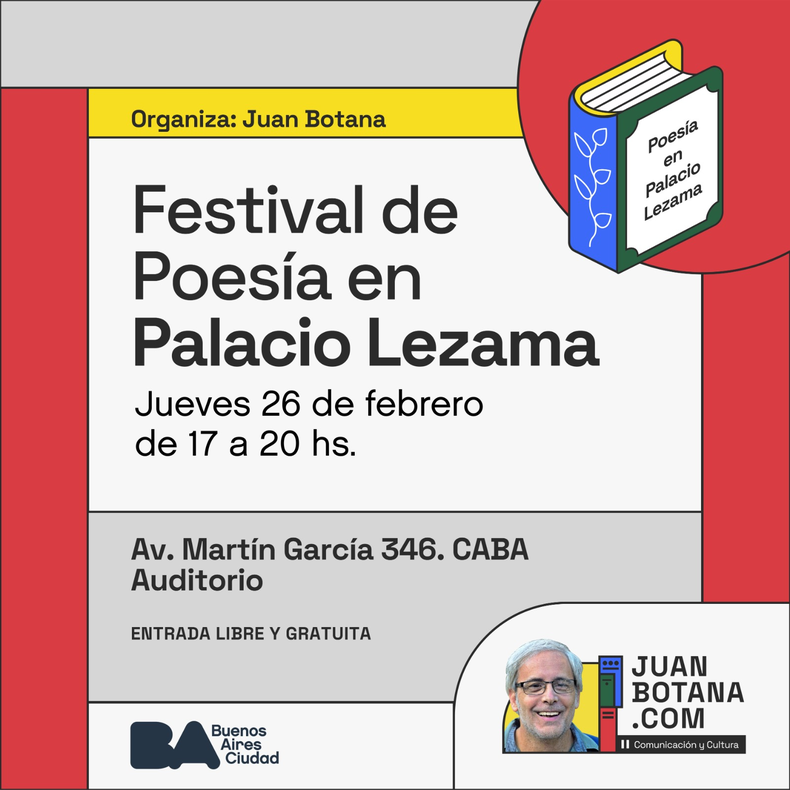 Festival de Poesía de Juan Botana. 