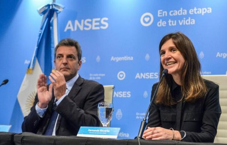 Massa y Raverta hicieron el anuncio.