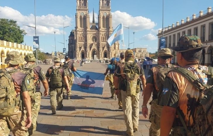 Los últimos pasos de la procesión.&nbsp;