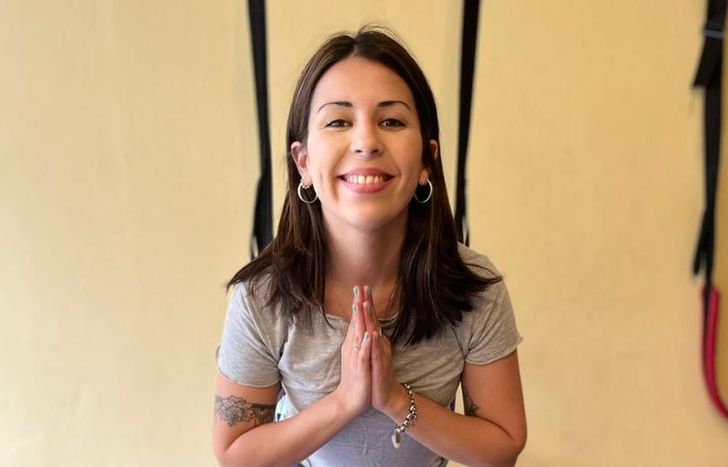 El yoga transformó mi vida, sostuvo.