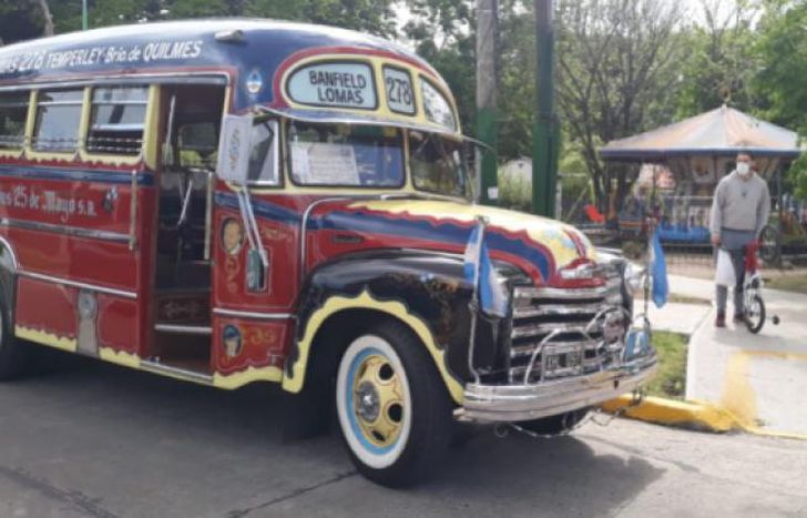 El colectivo antiguo, nuevamente la estrella de la jornada