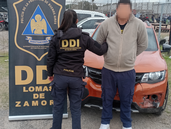 El hombre detenido tras una persecución en Ingeniero Budge.