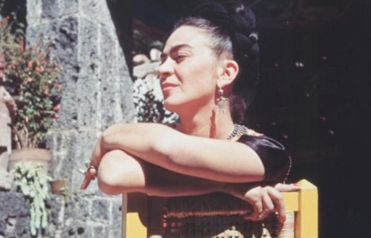 Una foto poco vista de Frida.