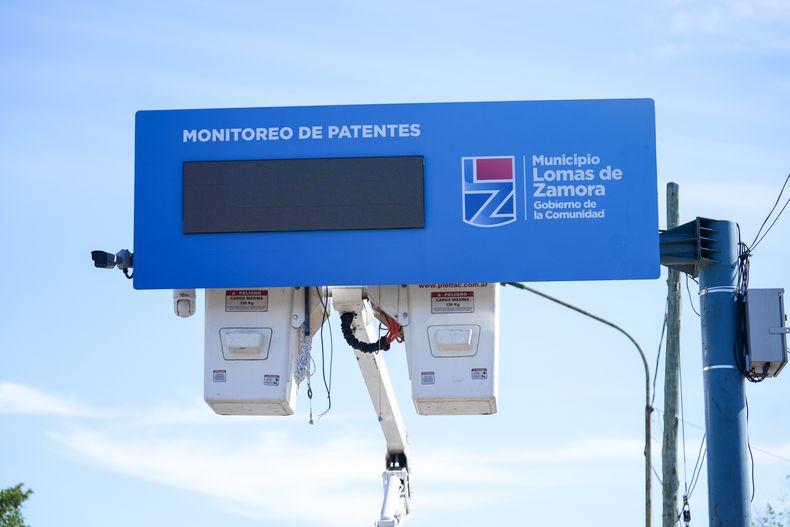 Las lectoras de patentes están en accesos y puntos estratégicos de la ciudad.