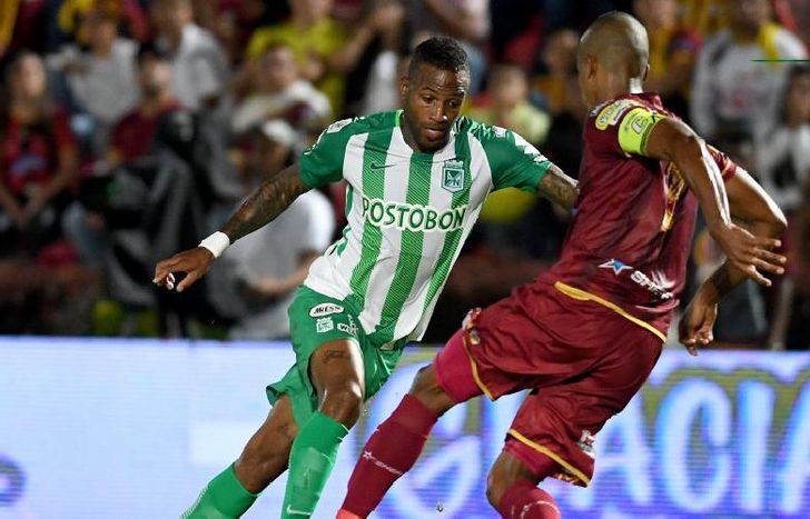 El futbolista de 26 años llega procedente de Atlético Nacional de Colombia.