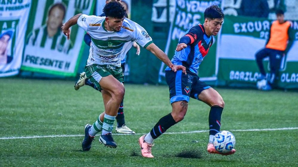 Meaurio superó a Igarzabal y marcó el primero.