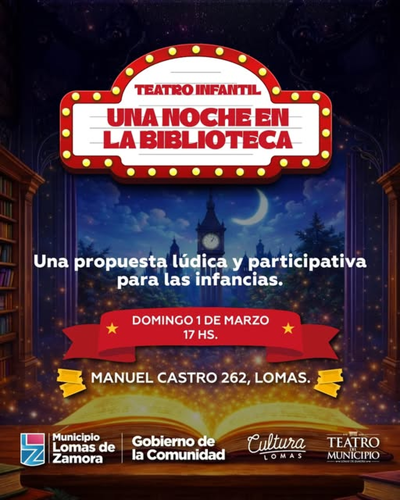 Propuesta para los más bajitos en Lomas de Zamora. 