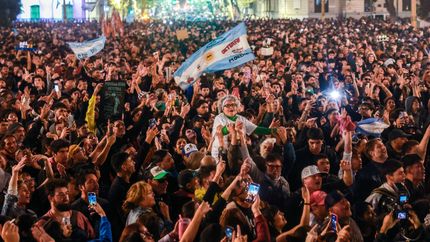 Misa Ricotera en Plaza de Mayo: una multitud despide al Indio Solari. Misa Ricotera en Plaza de Mayo: una multitud despide al Indio Solari.