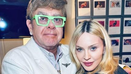 Elton John y Madonna.
