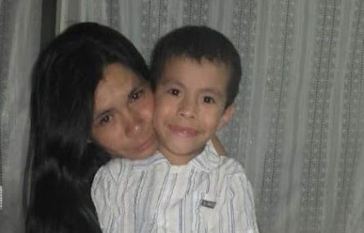 Laura y Thiago, madre e hijo.