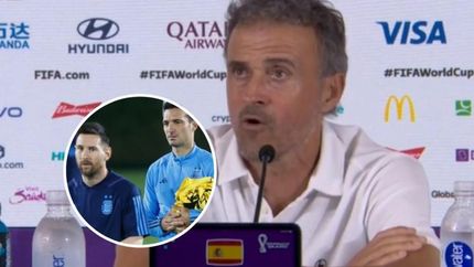 Luis Enrique le envió un mensaje a la Selección Argentina tras quedar eliminado con España en el Mundial de Qatar.