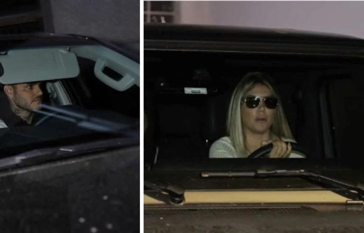 Mauro Icardi y Wanda Nara.