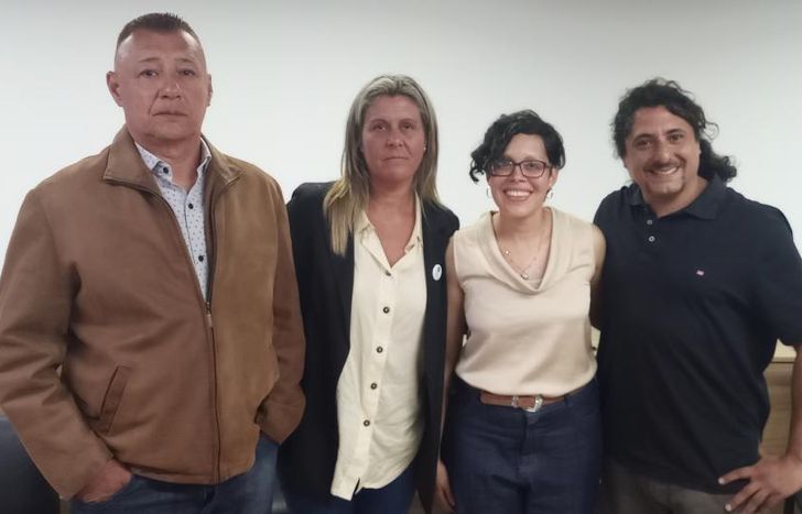 Bazán participó de la jornada junto a Jorge González Nieva y Analía Schwartz, ambos exonerados.