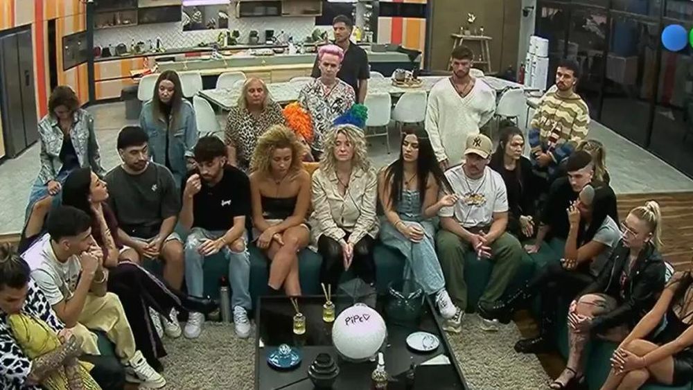 La placa de Gran Hermano.