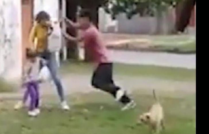 El hecho sucedió en plena vía pública en la localidad de Escalada.