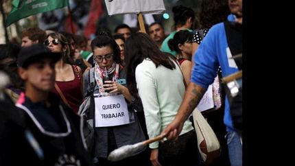 Además, hay 330 mil personas subocupadas.