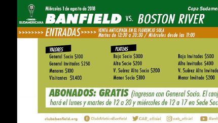 venta de entradas para banfield vs boston river venta de entradas para banfield vs boston river