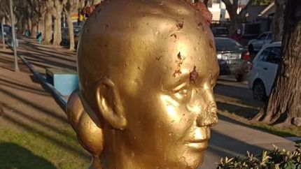 Ocurrió en la plaza ubicada frente a la estación de Llavallol.