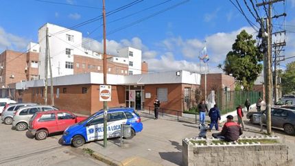 El delincuente llegó al Hospital Alende con heridas.