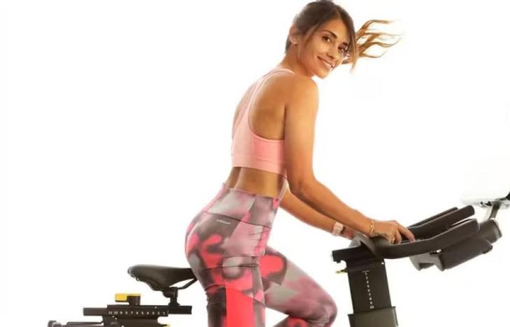 La rosarina, fan del entrenamiento.