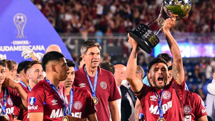 Lanús campeón de la Copa Sudamericana saca boleto a la Libertadores.