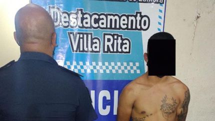 estaba profugo en cordoba por balear a un policia: volvio a lomas y lo detuvieron