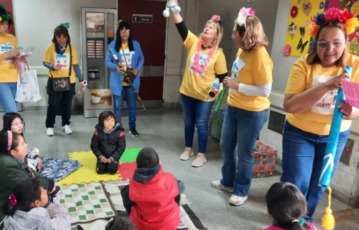 Ellas llevan alegría a cada sector del Gandulfo.