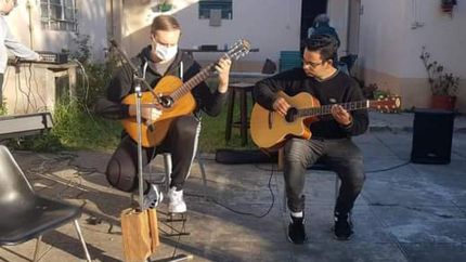Los músicos se presentarán este viernes en la Plaza Colón.