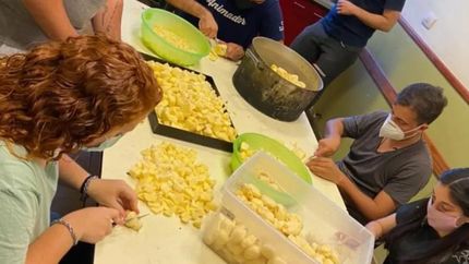 Preparando todo para este domingo.