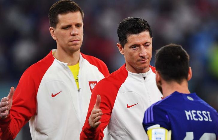 El saludo inicial entre capitanes.