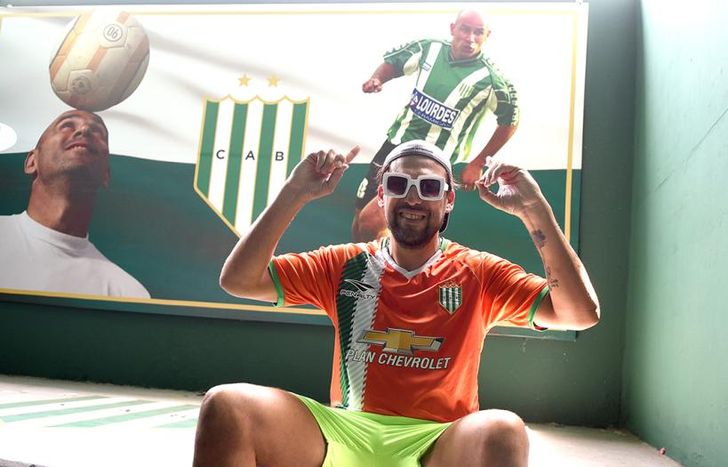El cantante de la banda es fanático del Taladro desde que era muy chico.