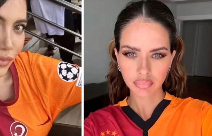 Wanda Nara y la China Suárez.