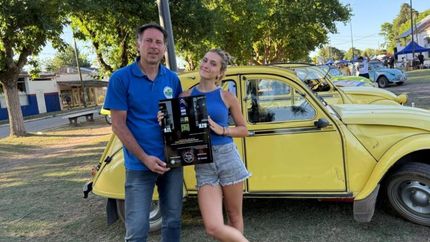 El Club Citroneros de Lomas dio el presente en la travesía que unión Chacomús con Jappenner.