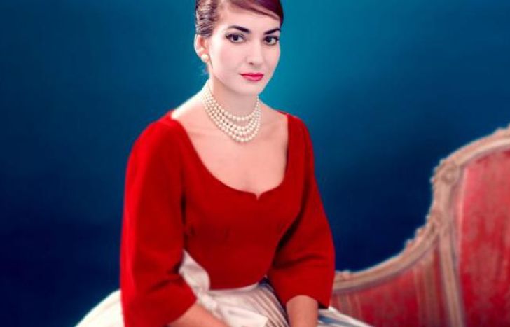 María Callas, en su juventud.