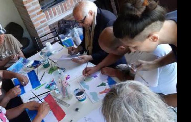 se expresan a través del arte.