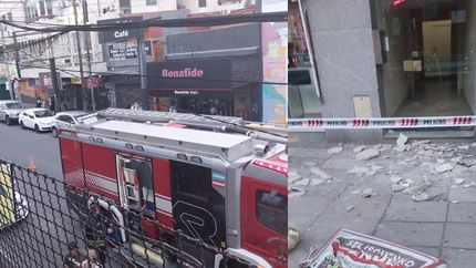 Ocurrió ayer por la noche.