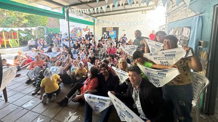 El Encuentro por la Memoria contó con una gran concurrencia en ambos turnos escolares. El Encuentro por la Memoria contó con una gran concurrencia en ambos turnos escolares.