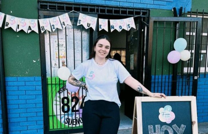 Cami creo un espacio para colaborar con su querido barrio.