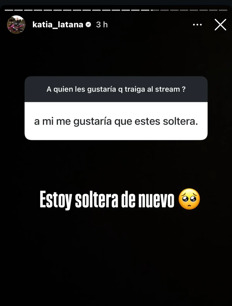 Katia Fenocchio confirmó en las redes su separación del hijo de Nazarena Vélez y Daniel Agostini.     