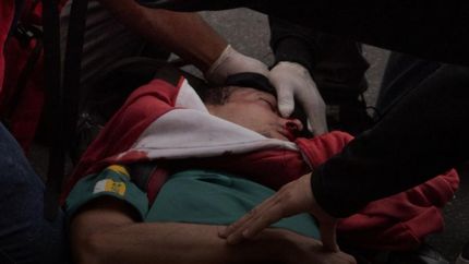 realizan un semaforazo por pablo grillo, victima de la represion de bullrich