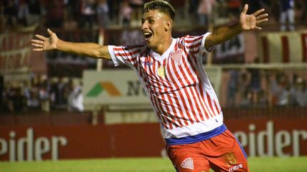 Diego Barros anotó uno de los tres goles del triunfo de Los Andes.