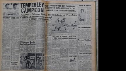 La primera estadía del Gasolero en la máxima categoría del fútbol argentino.