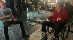 Cumbre musical: Charly García se encontró con Sting